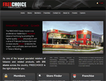 Tablet Screenshot of freechoicestores.com.au